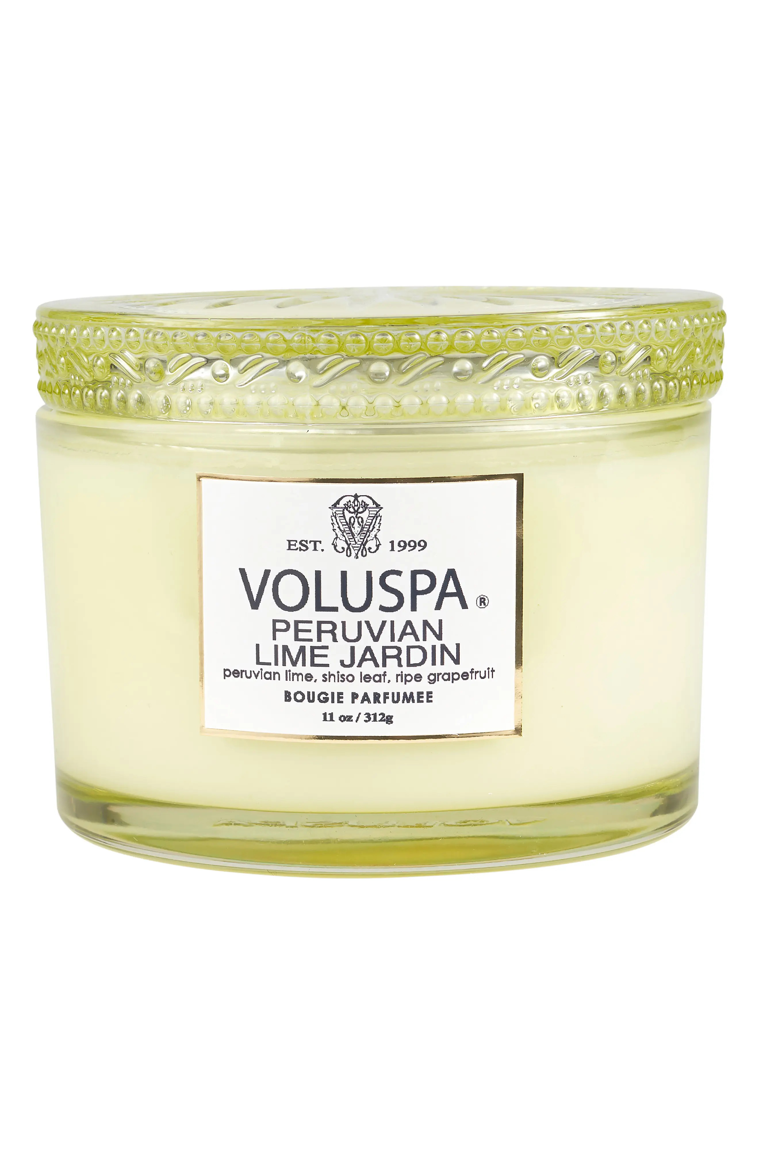Voluspa Peruvian Lime Jardin Corta Maison Candle, Size One Size - None | Nordstrom