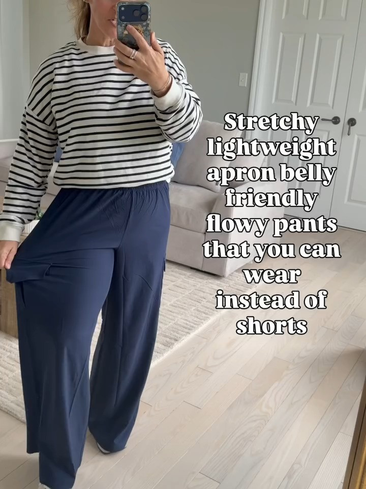 Wearing a medium in all 

 #LTKmomlife #LTKOver40 #LTKMidsize