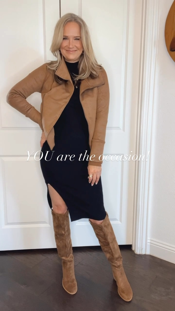 30% off Vici Collection now
Stock up for fall
Wearing a small jacket, medium dress

Bodycon dress, midi dress, faux suede, motorcycle jacket, knee high boots, suede, transitional, date night, fall fashion

Over 40 fashion/ affordable style / elevated chic / effortless style / fall fashion / midlife style / casual chic / style over 50/ 


#LTKxVICI #LTKStyleTip #LTKOver40