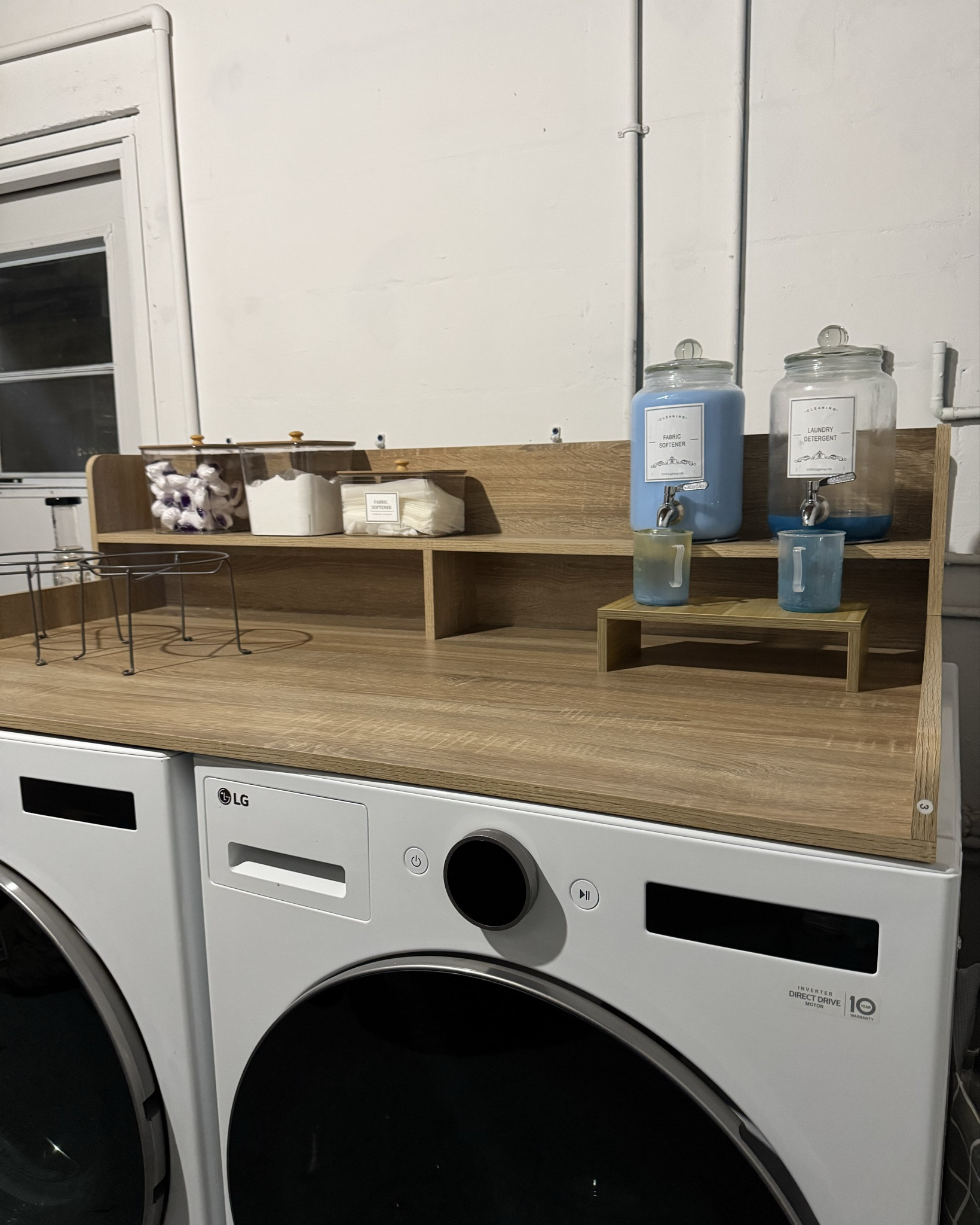 Organize laundry station 


#LTKHome #LTKBeauty