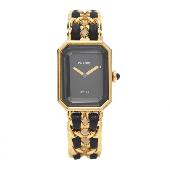 CHANEL Stainless Steel Lambskin 20mm Chain Premiere Quartz Watch Gold M | Fashionphile