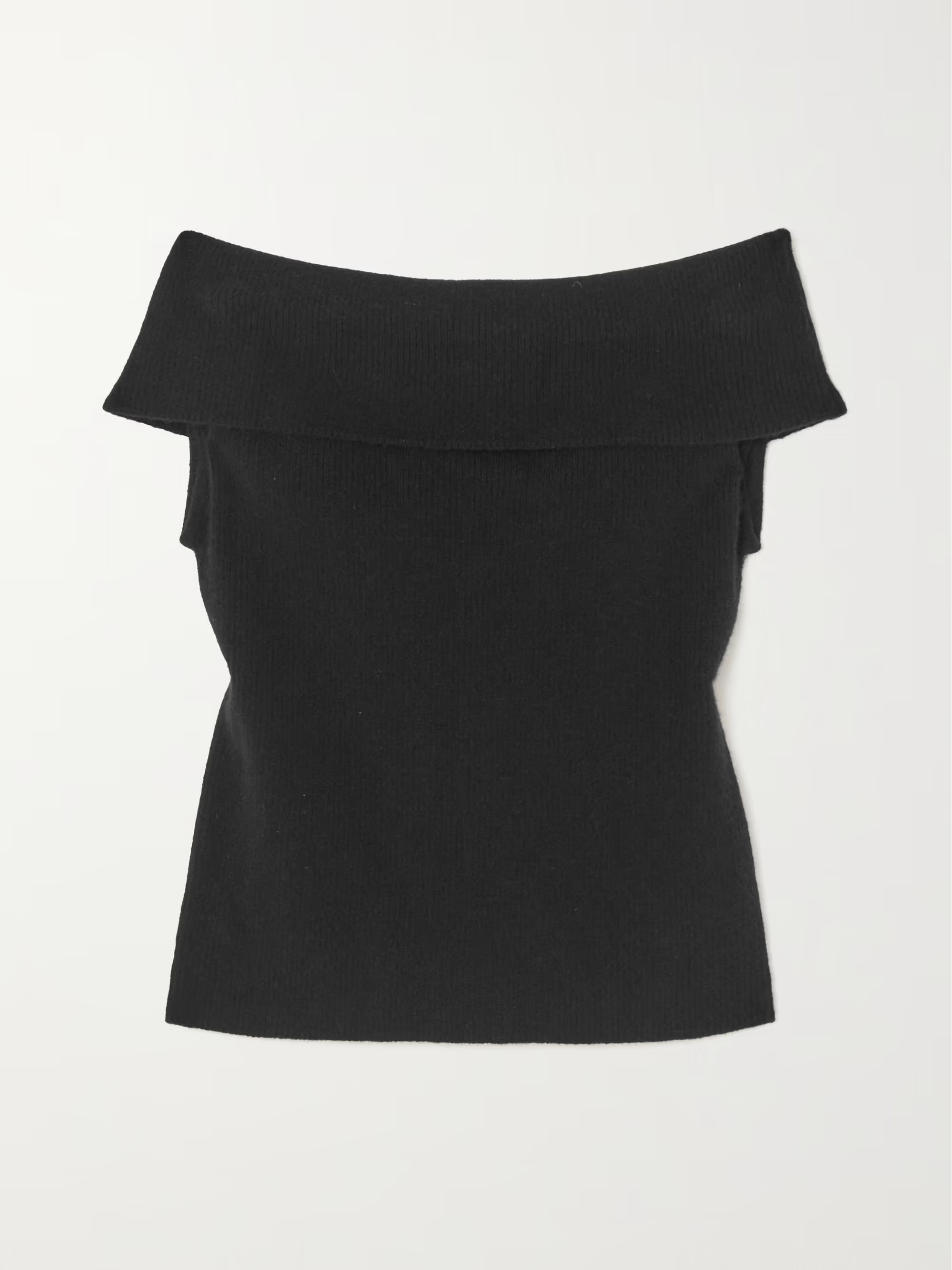 Off-the-shoulder ribbed-knit top | NET-A-PORTER (UK & EU)