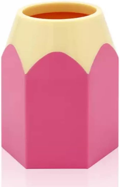Wisedeal Creative Pencil Tip Design Pen Holder (Pink) (1, Pink) | Amazon (US)