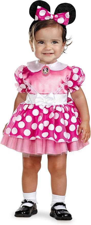 Minnie Mouse Clubhouse - Pink Minnie Mouse Infant Costume 12-18 Months | Amazon (US)