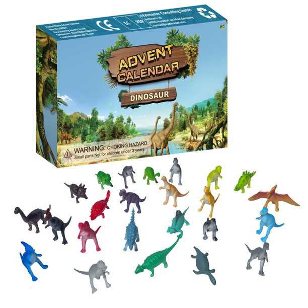 Garhelper Christmas Birthday Gift Toy Figure Advent Calendar Dinosaur Doll Art Random Collection ... | Walmart (US)
