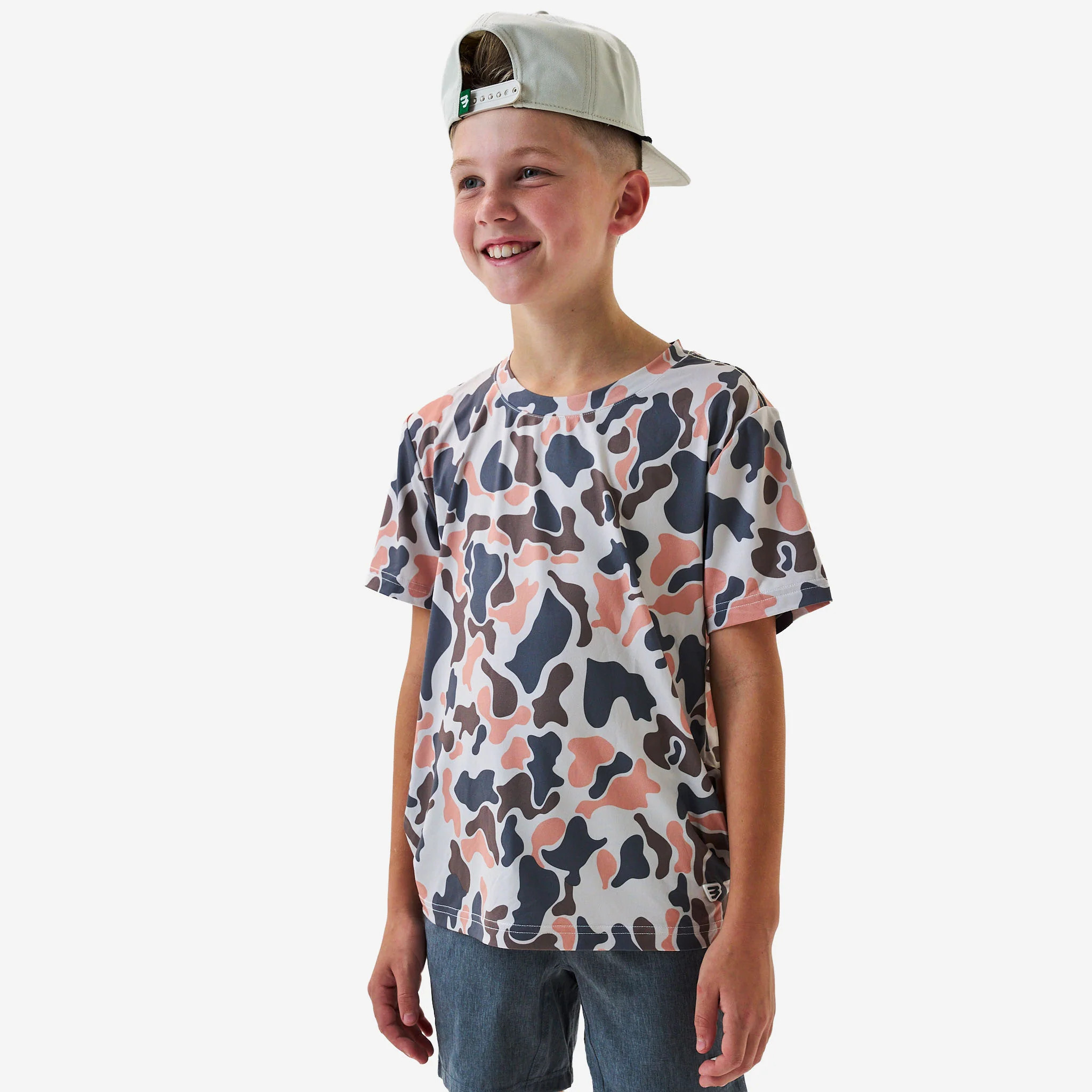Youth Go To Tee | Vintage Camo | BURLEBO | BURLEBO