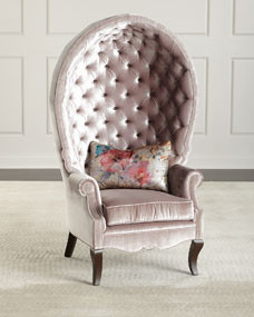 Papillion Tufted Chair | Horchow