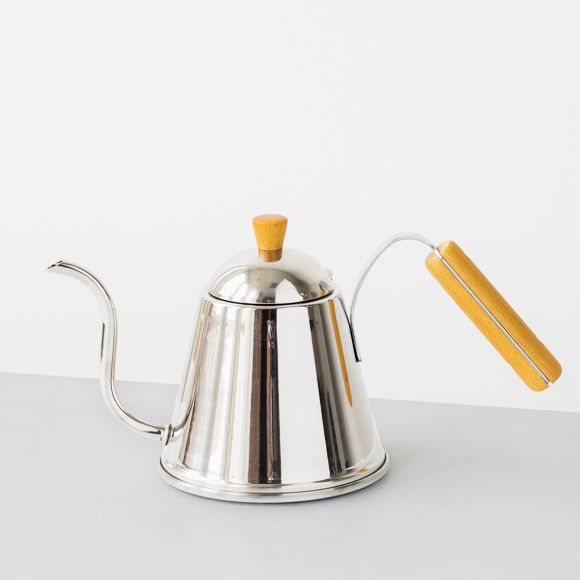 Wood-Handled Pouring Kettle | Blue Bottle Coffee