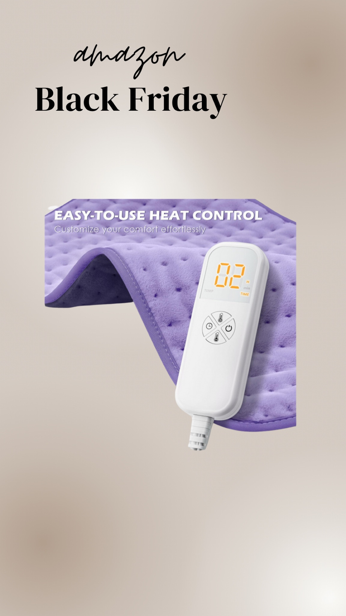 Black Friday Sale✨
Heating Pad

#LTKCyberWeek #LTKover40 #LTKGiftGuide