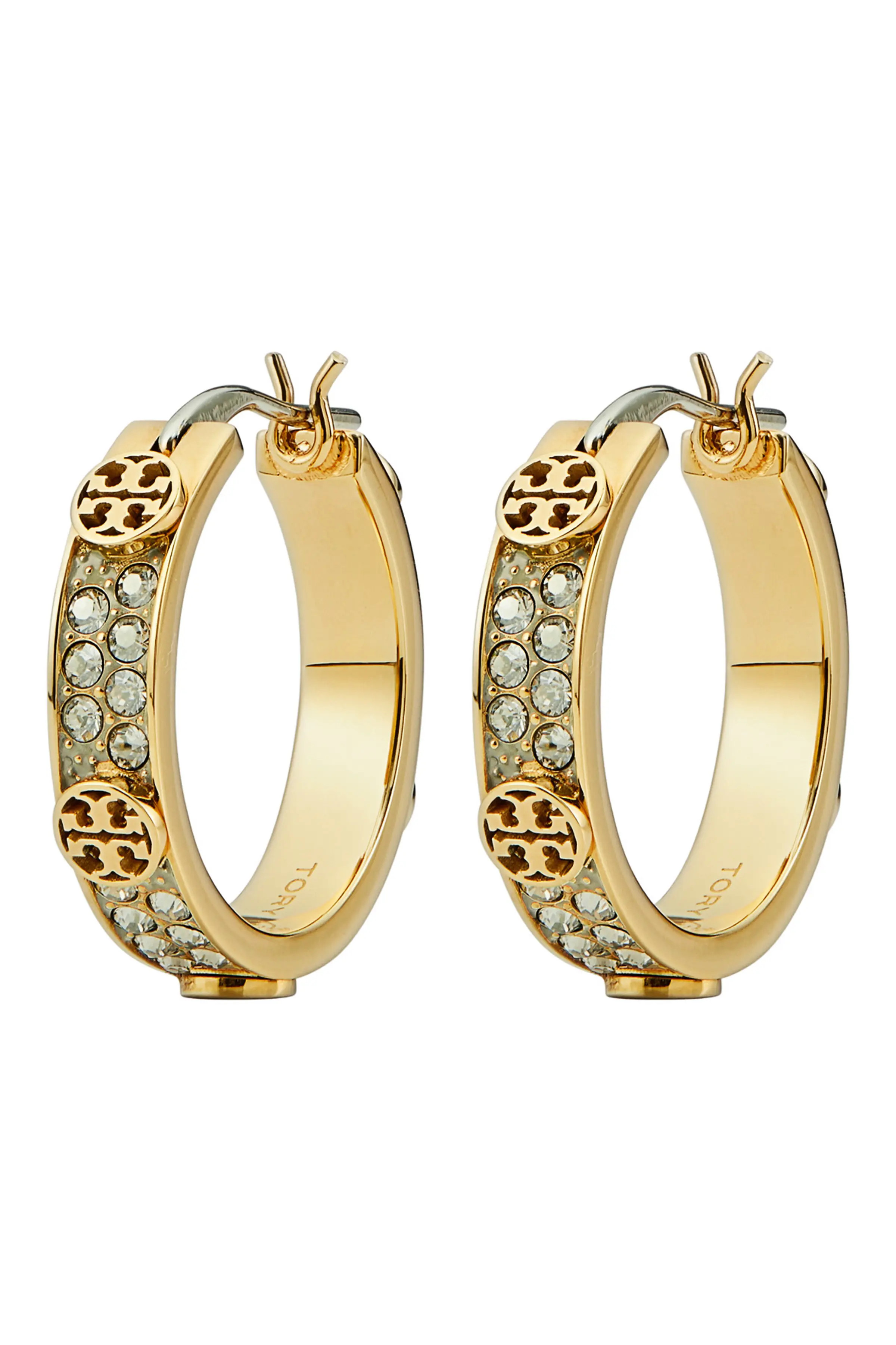 Small Icon Pave Hoop Earrings (Women) | Nordstrom | Nordstrom