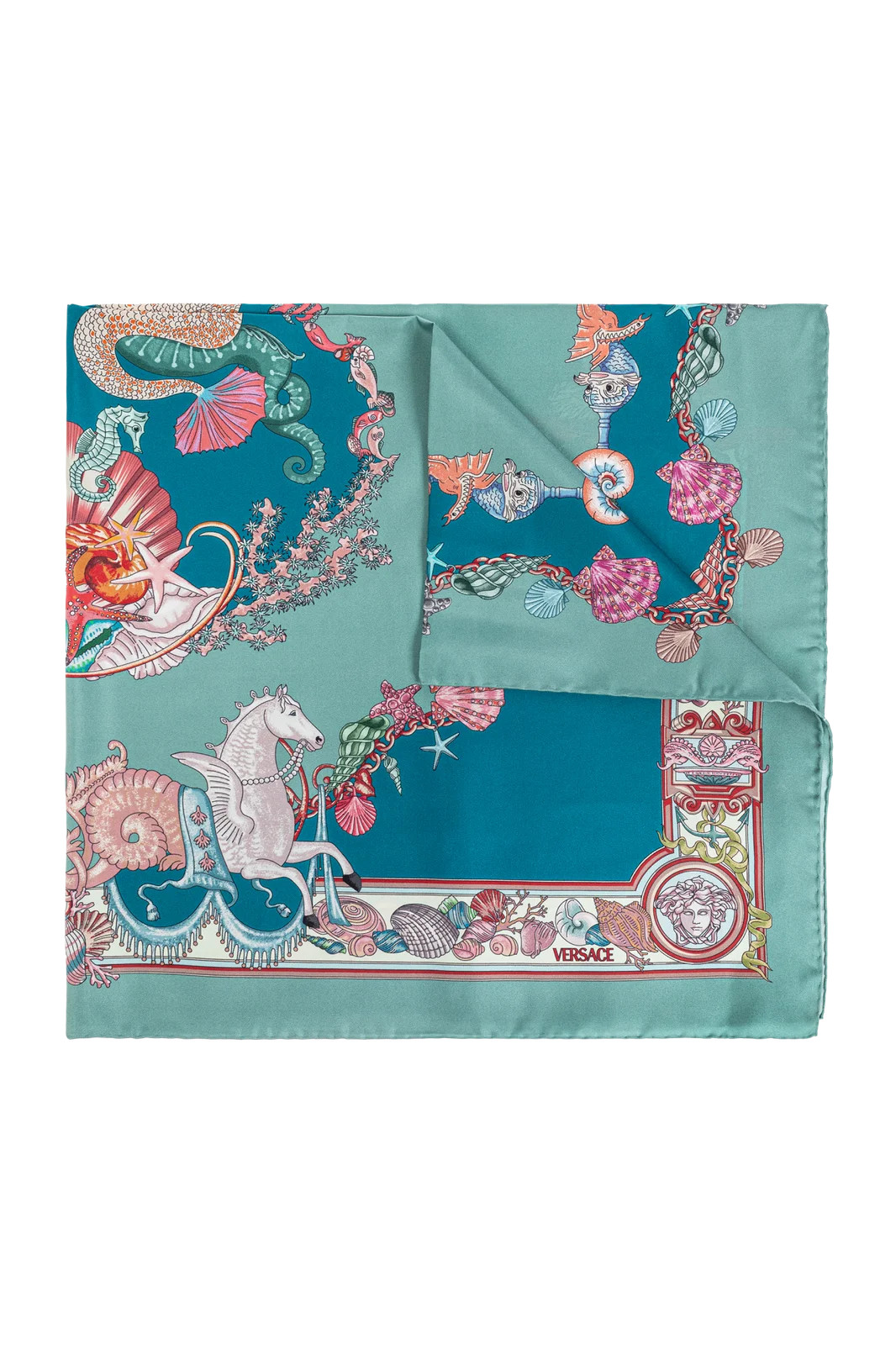 Versace Pattern-Printed Scarf | Cettire Global