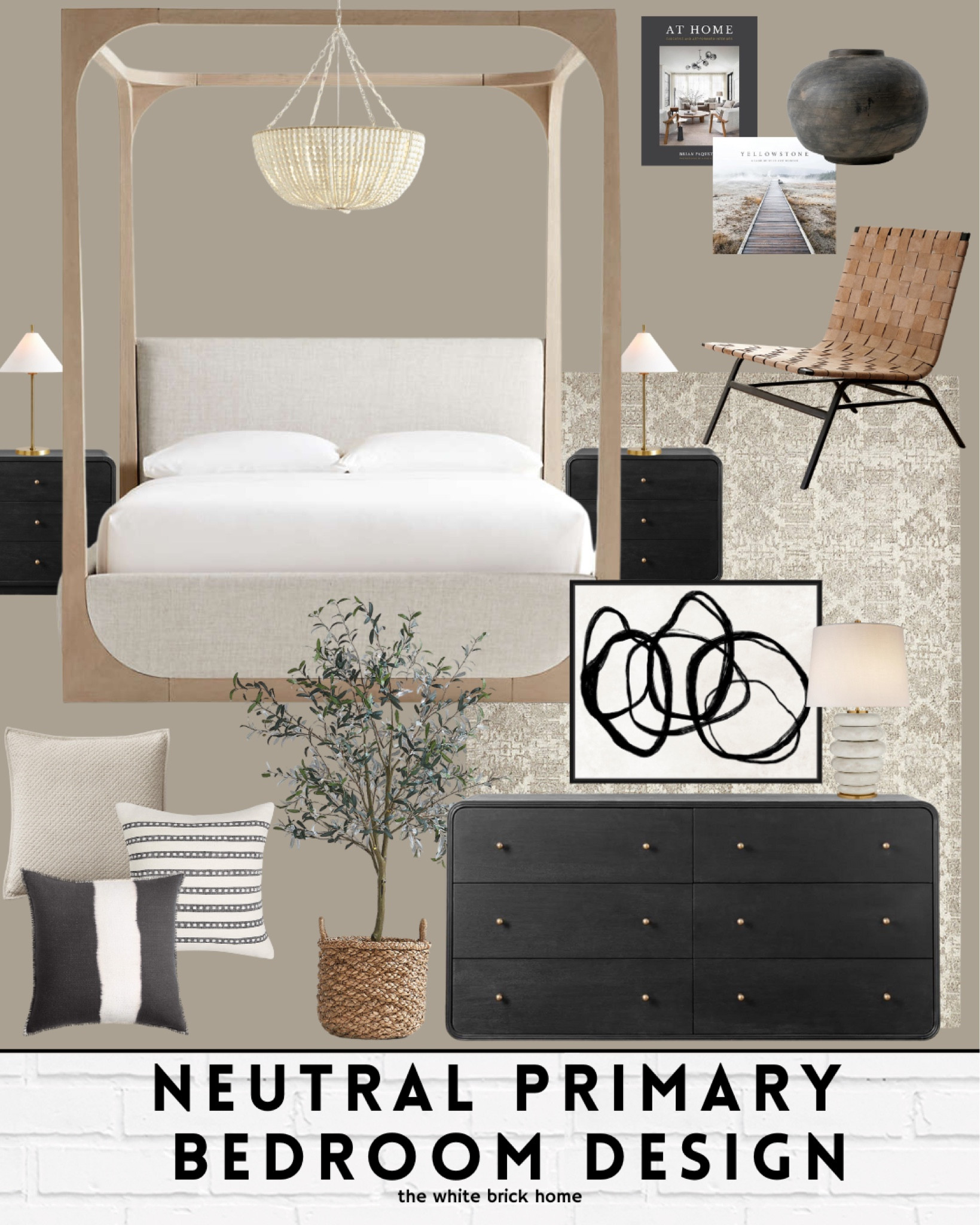 This beautiful crate and barrel canopy bed looks stunning paired with this black wood bedroom furniture! 

Bedroom, bed, canopy bed, bedroom furniture, dresser, nightstand, rug, area rug, accent chair, bedroom chair, throw pillows, home decor, home accessories, wall art, modern wall art, chandelier, beaded chandelier, table lamp, lamp, bedroom lighting, faux tree, coffee table books, vase, bedroom decor, pottery barn, crate and barrel, Amazon, west elm. 

#LTKStyleTip #LTKHome #LTKSaleAlert