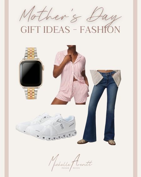Mother’s Day gift ideas that she will use and love! 

Apple Watch band, petite jeans, pajama set, on cloud sneakers 

#LTKshoecrush #LTKstyletip #LTKworkwear