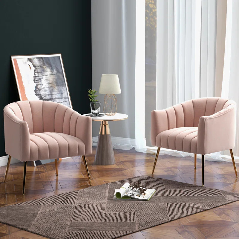 Murrow Velvet Accent Chair | Wayfair North America