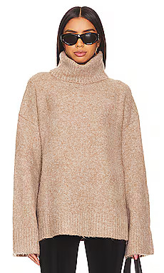 SNDYS Winnie Jumper in Oatmeal from Revolve.com | Revolve Clothing (Global)