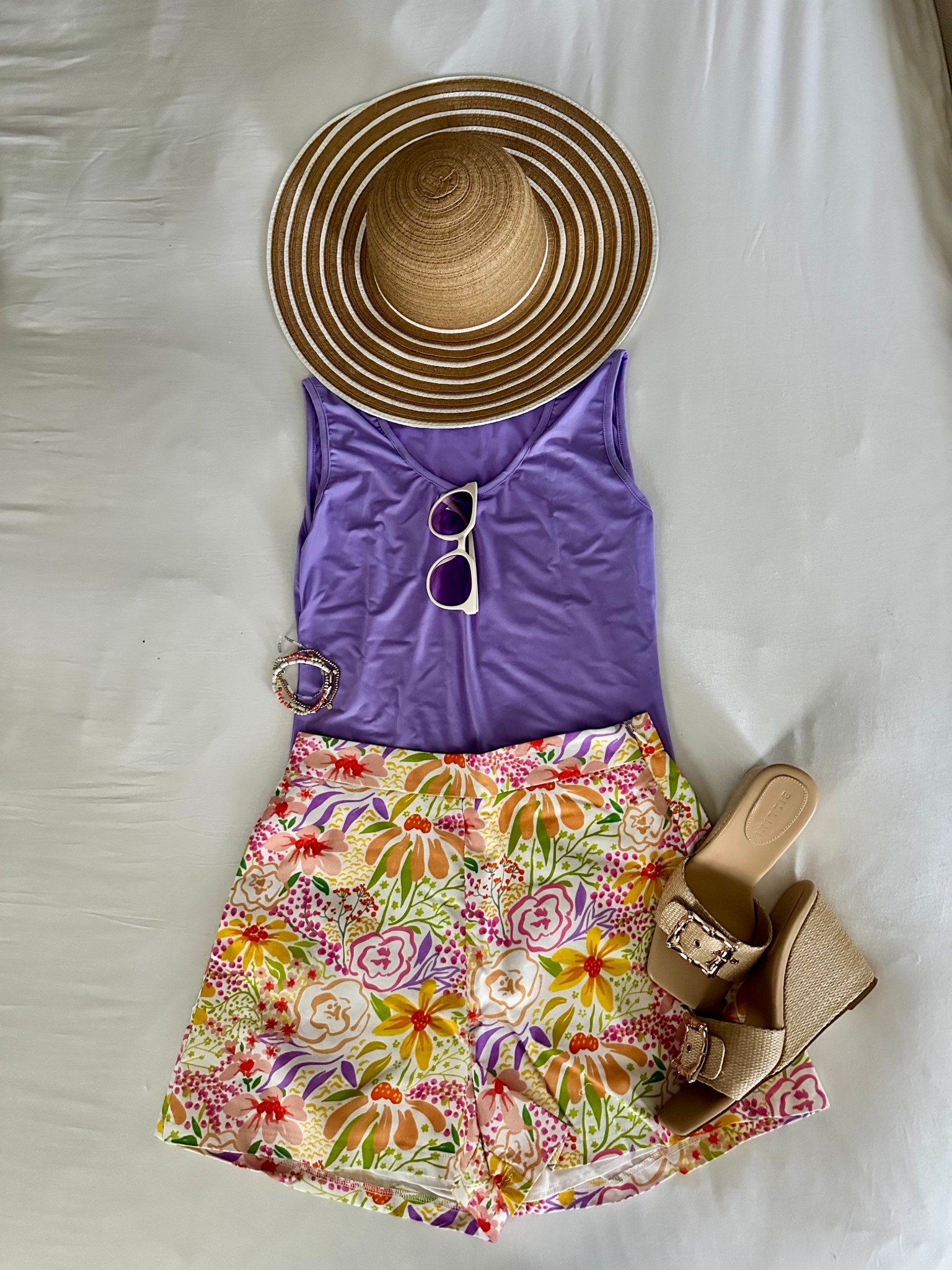 When it’s a heat advisory but you still want to look pulled together ☀️
• Top: Sexy Modest – soft, breathable, and flattering
• Shorts: Pink Lily – love the bold floral & high rise fit!
→ Use code JUNE25 to save
• Wedges: Vici – neutral + walkable = summer staple
→ Use code TRILBYSAVE30 at checkout
• Accessories: Target (always a win!)

Everything’s linked on LTK for your next sunny day outfit 🌼
#LTKsummer #PinkLilyPartner #ViciCollection #TargetStyle #SexyModestStyle #Over40Style #PetiteStyle #CoastalChicStyle #MarylandInfluencer #TrilbyStyle #HeatAdvisoryStyle #vacationstyle
Wedges
Sun hat
Tropical print

#LTKOver40 #LTKStyleTip #LTKPetite