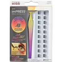 Kiss imPRESS Falsies Press-on False Lash Kit - Natural | Lookfantastic US