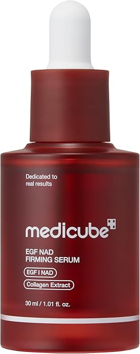 medicube NAD EGF Firming Serum for Face & Neck | Anti-Aging Serum with EGF Peptide, NAD+ & Collag... | Amazon (US)