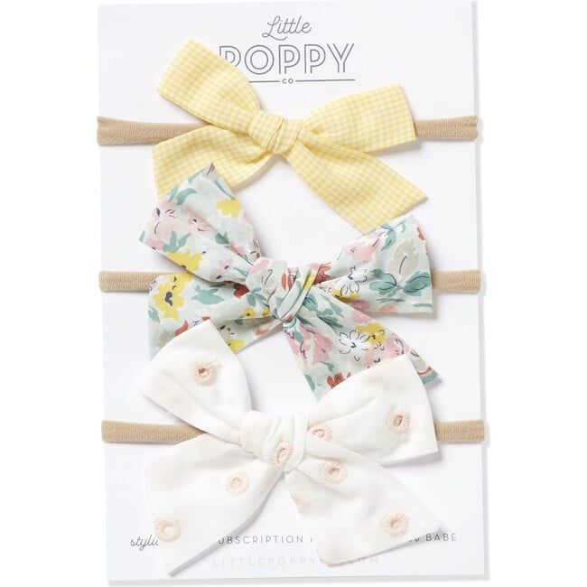 The Grace Set Original Nylon Bow, Multicolor | Maisonette