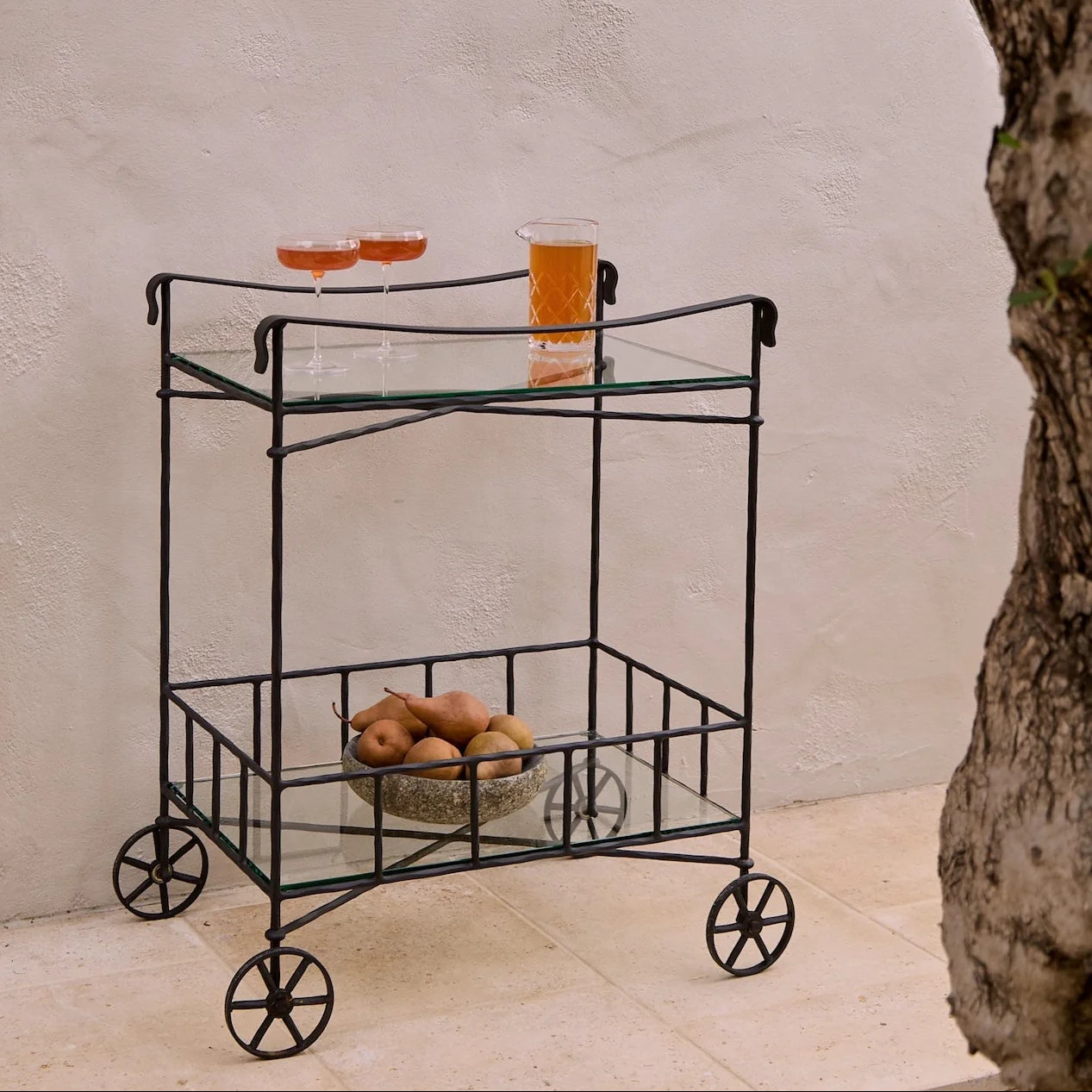 Provence Outdoor Bar Cart | House of Leon