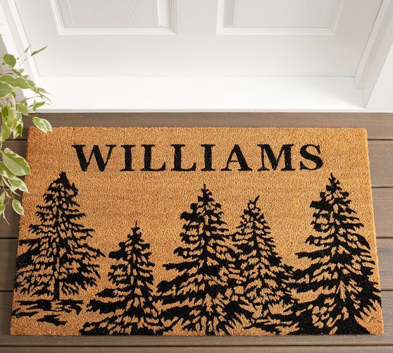 Conell Tree Personalized Doormat | Pottery Barn (US)
