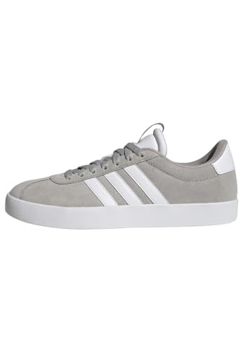 adidas Women's VL Court 3.0 Shoes, Grey Two Cloud White Silver Metallic, 10.5 US | Amazon (US)