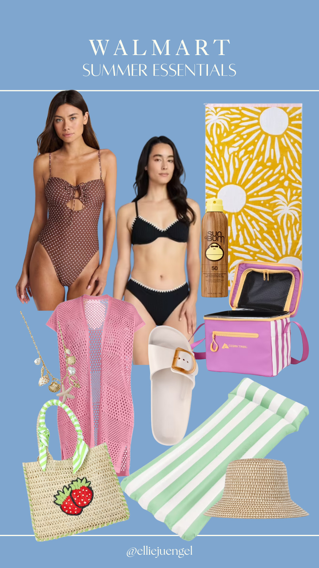Summer essentials from walmart! 

 #LTKootd #LTKSeasonal #LTKSwim