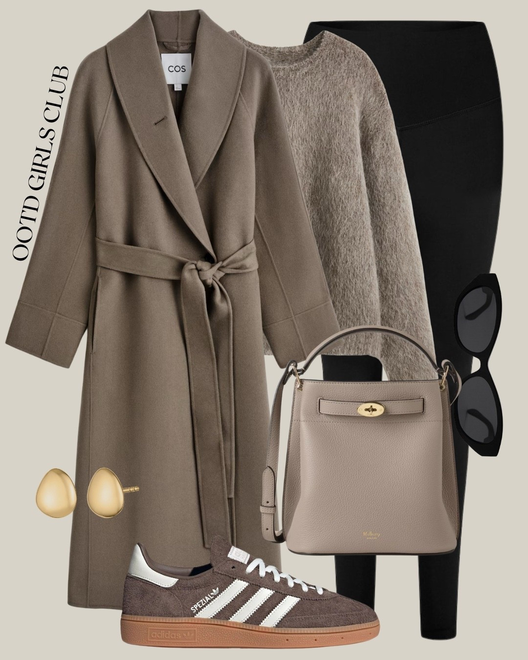 Wool coats and mohair knits - autumn winter outfit idea - brown adidas spezials - leggings outfit 

#LTKuk #LTKautumn #LTKeurope