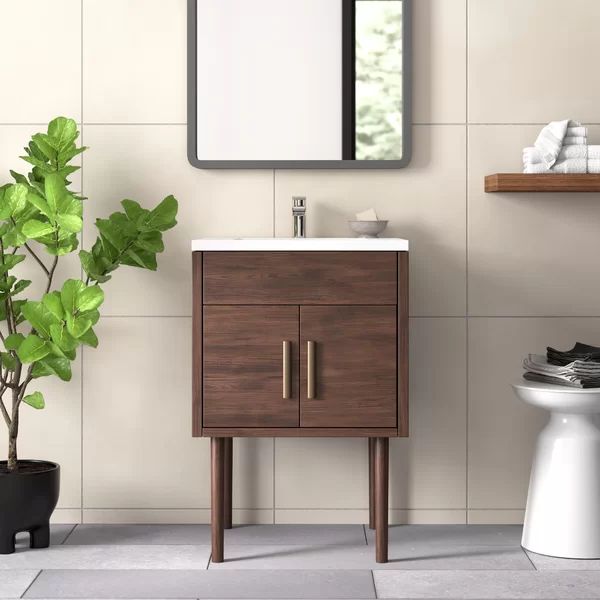 Matthews 24" Single Bathroom Vanity Set | Wayfair North America