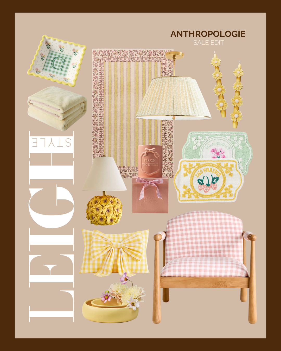 Soft colors, charming details, and cozy accents for a warm and inviting home.

#AnthropologieHome #HomeDecorStyle #CozyHome #SoftAesthetic #CharmingInteriors #SaleEdit #ColorfulDecor #ModernHomeStyle #FeminineDecor #HomeInspiration
 

 #LTKdayinmylife #LTKHome #LTKSaleAlert