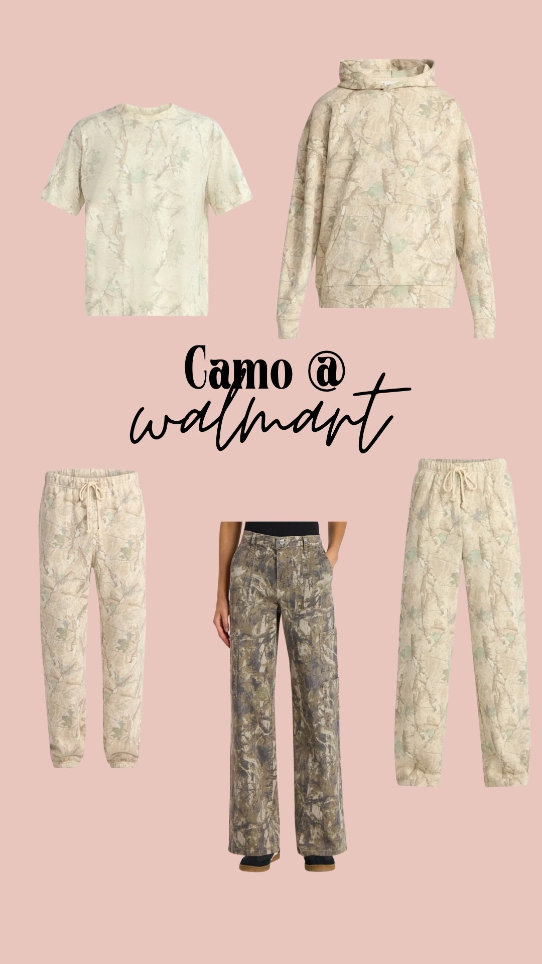 In with these camo staples 