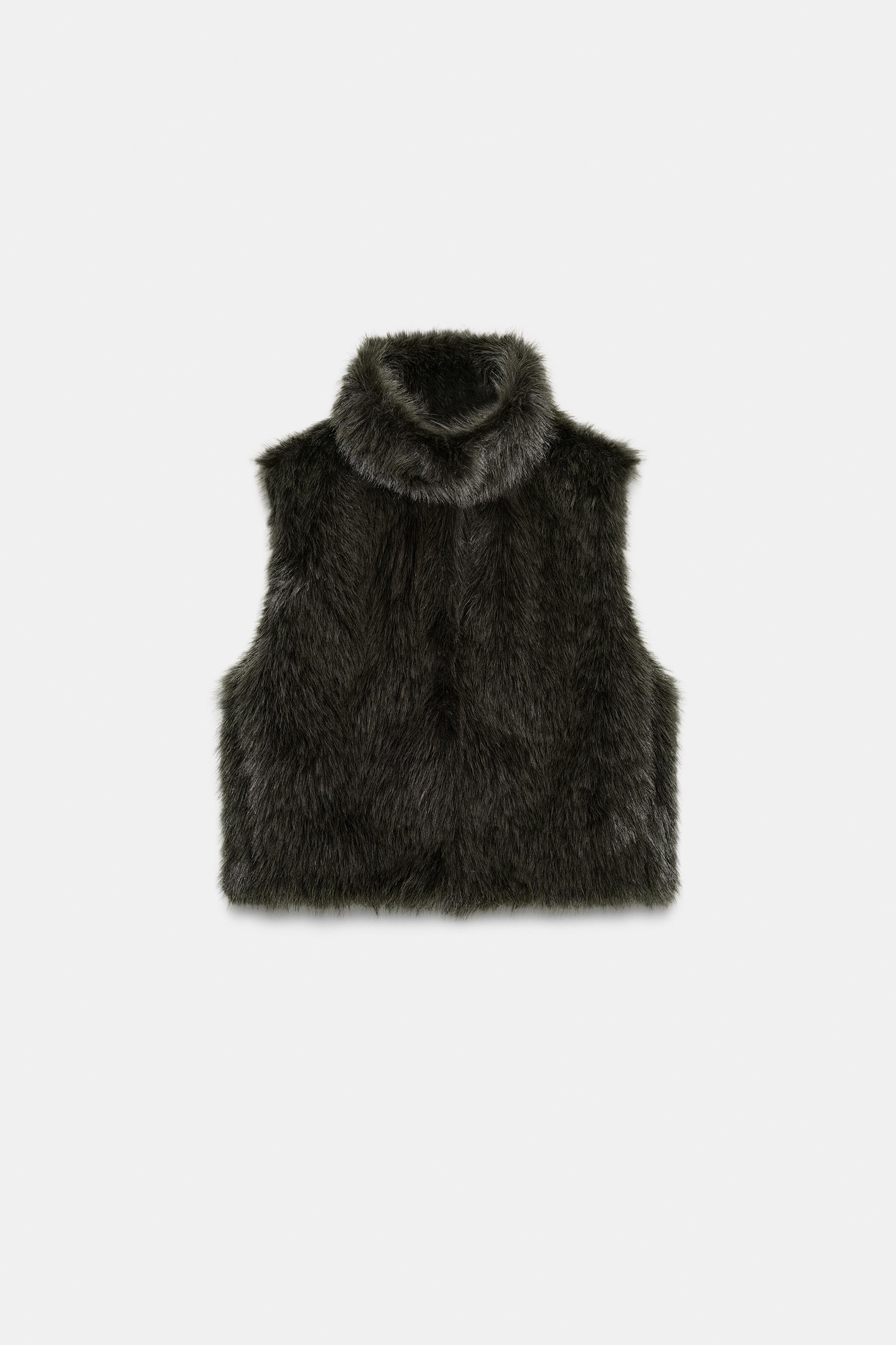 FAUX FUR VEST | Zara US