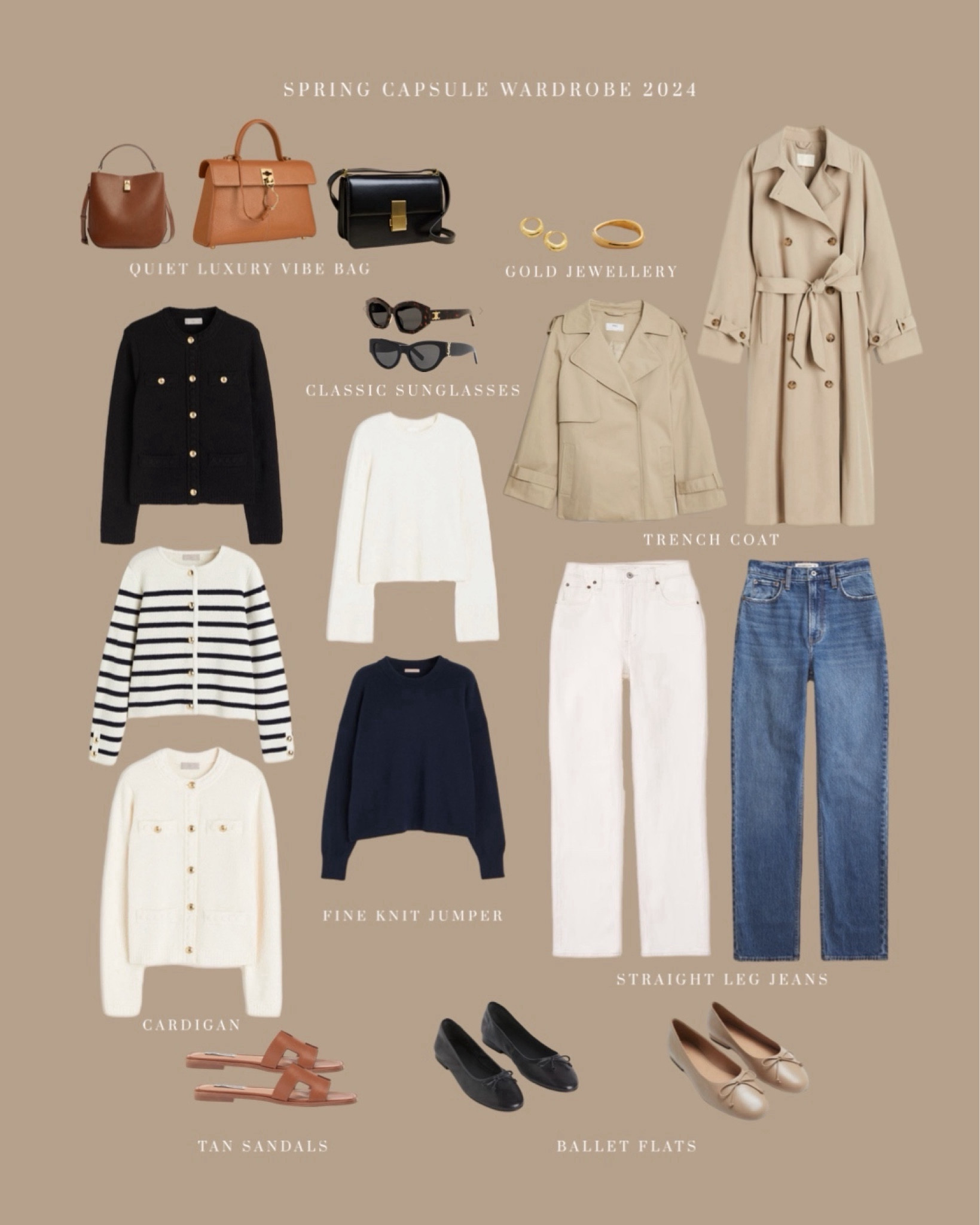 Spring Capsule Wardrobe 

#LTKSeasonal #LTKSpringSale #LTKmidsize