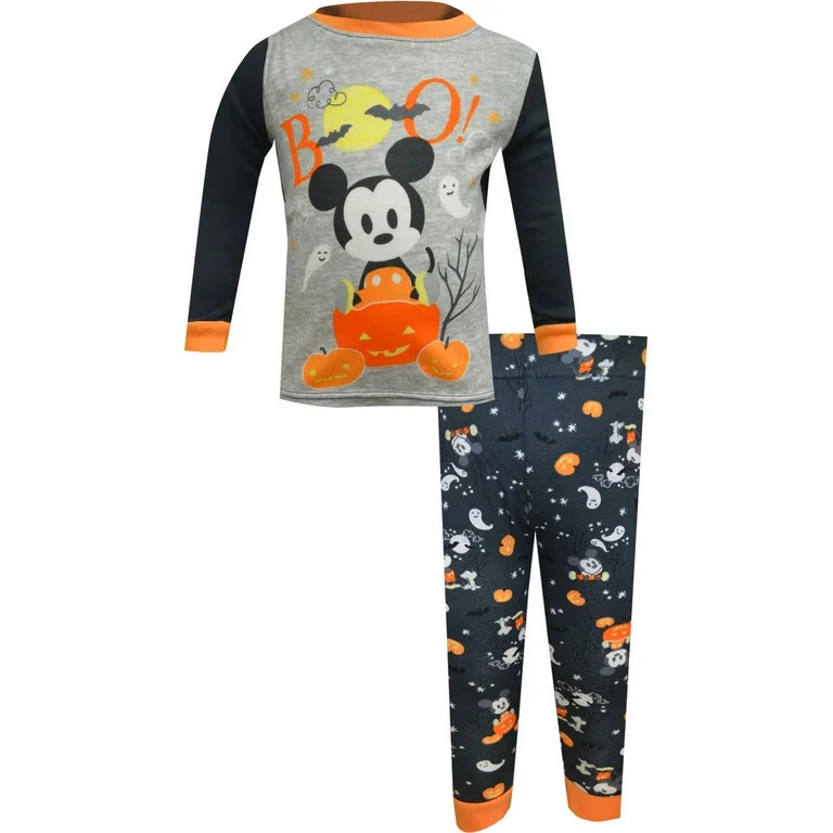 Komar Kids Boys' Disney Baby Mickey Mouse Halloween Cotton Infant Pajama (18 mo) | Walmart (US)