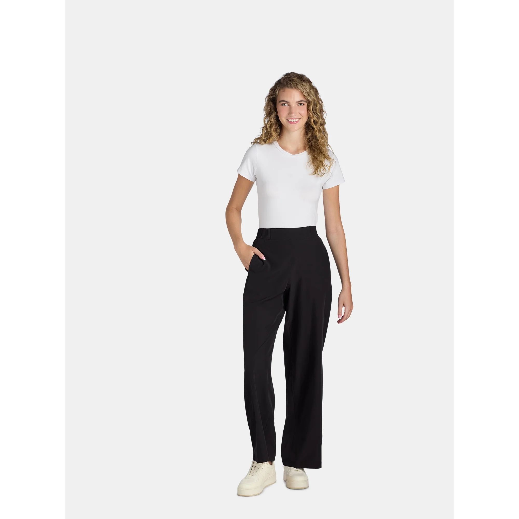 Avia Women's FeatherTech Wide Leg Pant, Sizes XS-XXXL | Walmart (US)