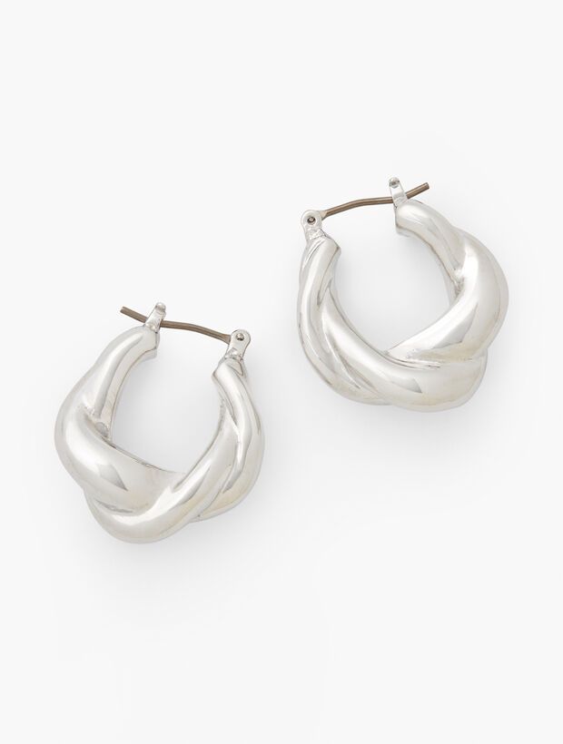 Polished Hoop Earrings | Talbots