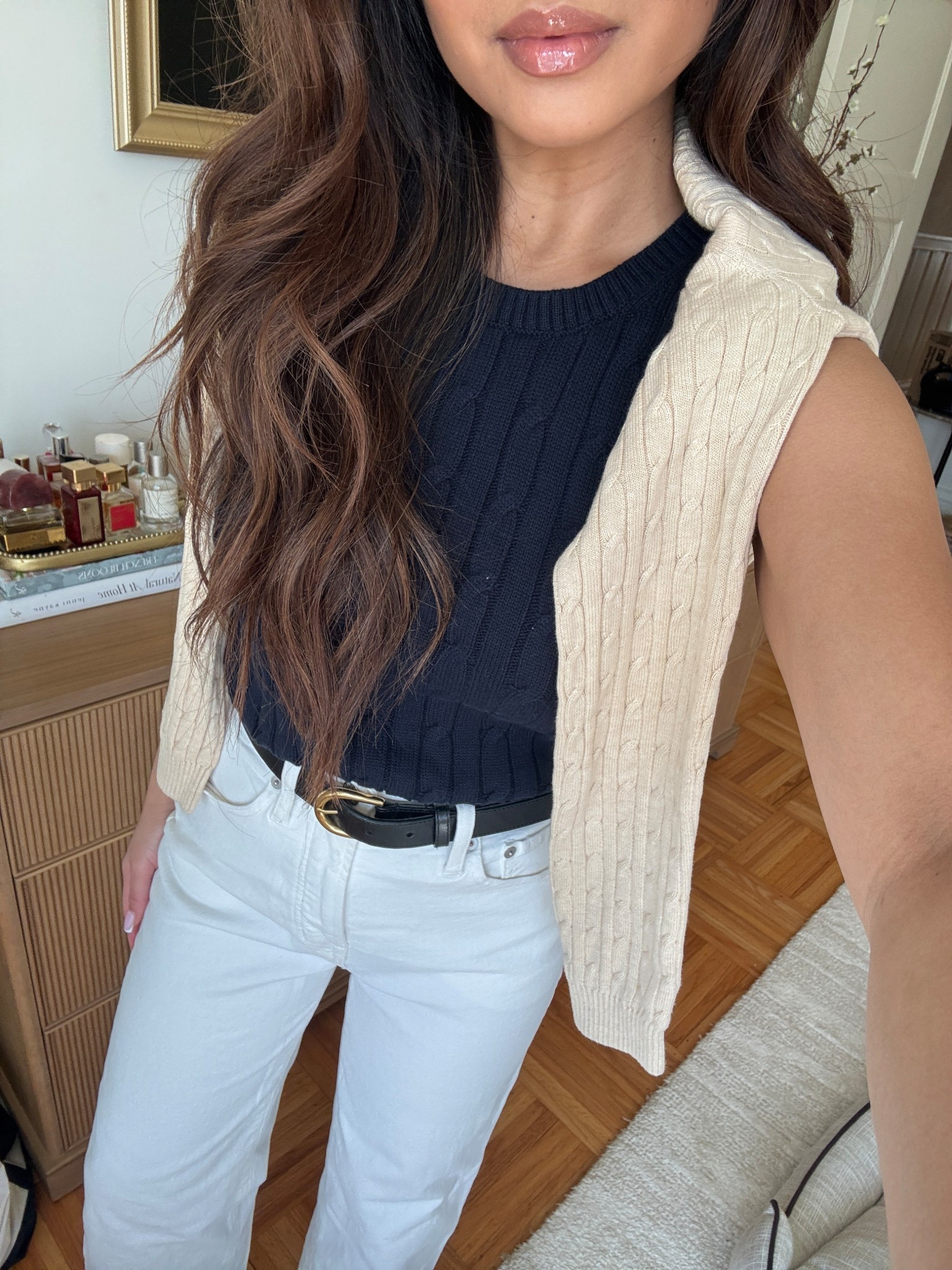 #ad Styling my @Tommy Hilfiger @tommyhilfiger cable knits into spring #tommyfamily 

#LTKPetite #LTKootd