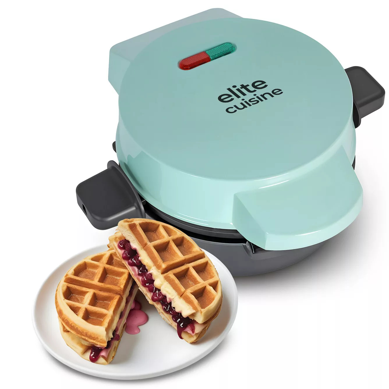 Elite Cuisine Stuffed Extra Thick Belgian Waffle Maker | Kohl's