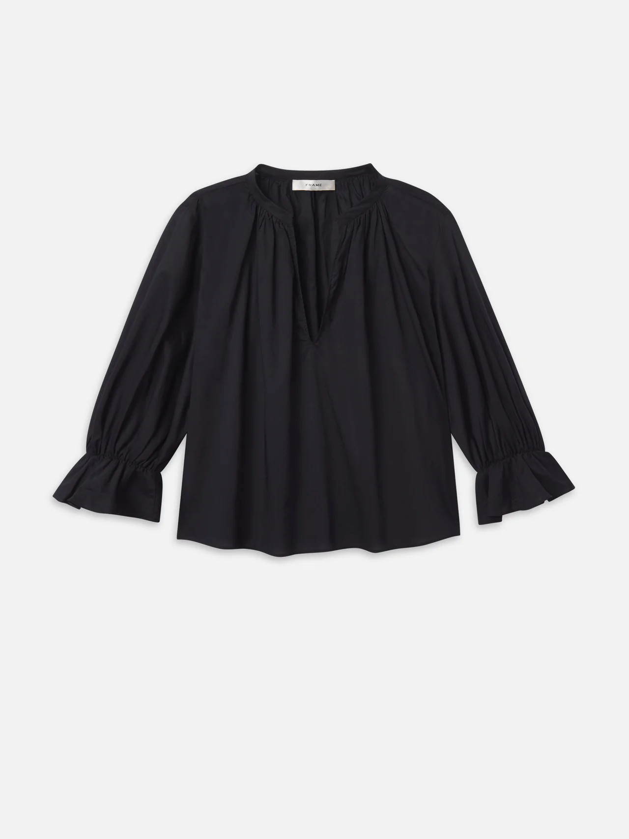The Poet Blouse -- Navy | Frame Denim