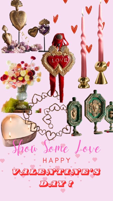 Valentines Day Decor & Gifts 

#LTKvalentinesdecor
Valentine’s gift 
Valentine’s home decor
Anthropologiest

#LTKparties #LTKhome #LTKGiftGuide