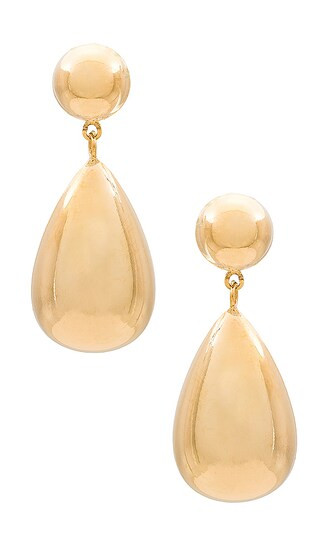 X Revolve Drop Earring in Gold | Revolve Clothing (Global)
