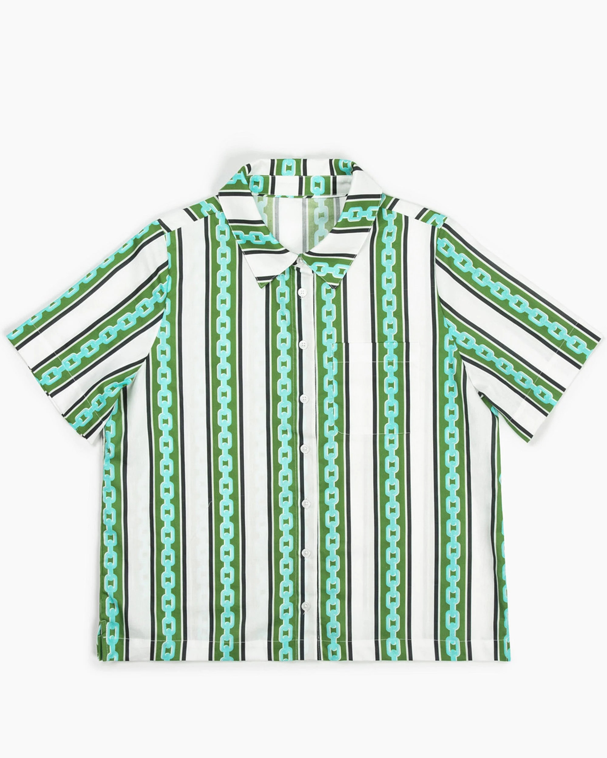 Jane Top in Chain Stripe | Katie Kime Inc