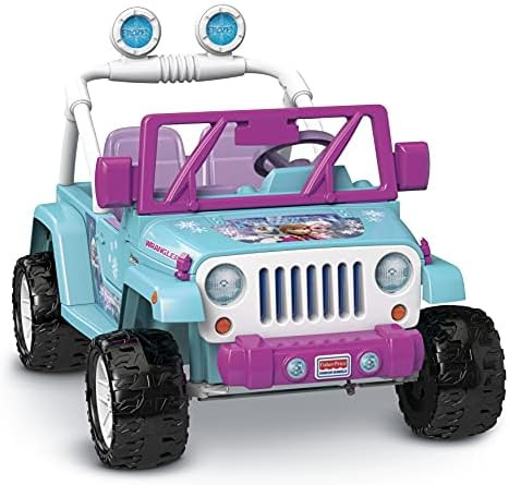 Power Wheels Disney Frozen Jeep Wrangler | Amazon (US)