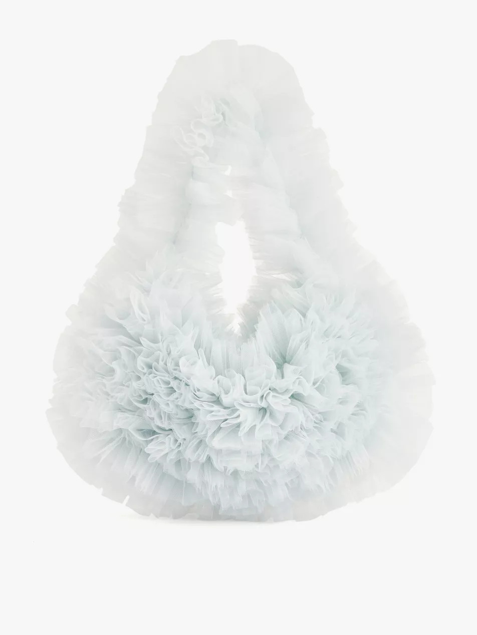 Petunia ruffle-design shoulder bag | Selfridges