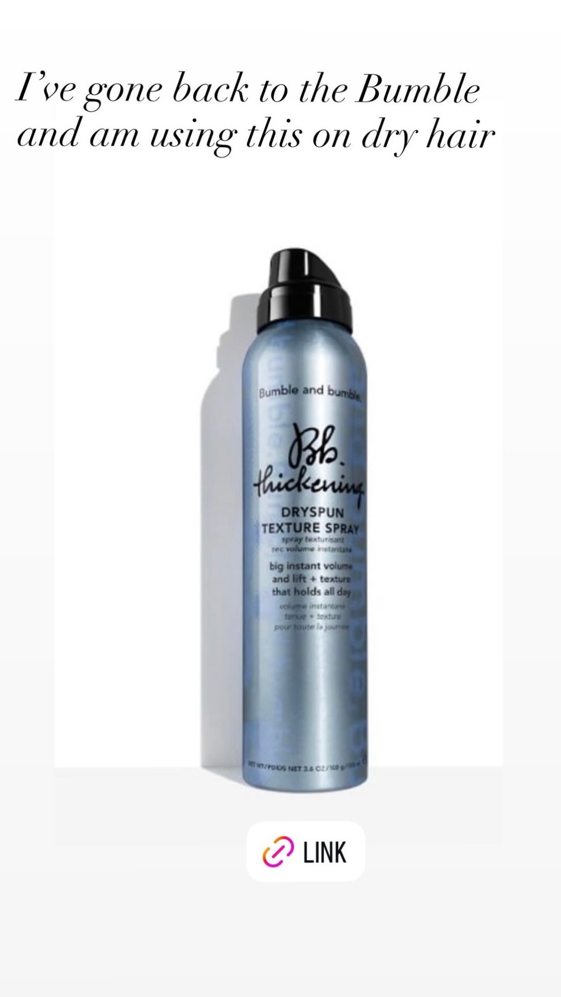 I’ve recently had to bump up the hold in my products because with more grays my hair is kind of a fuzzy flattish helmet! 

#LTKselfcare #LTKOver40 #LTKBeauty