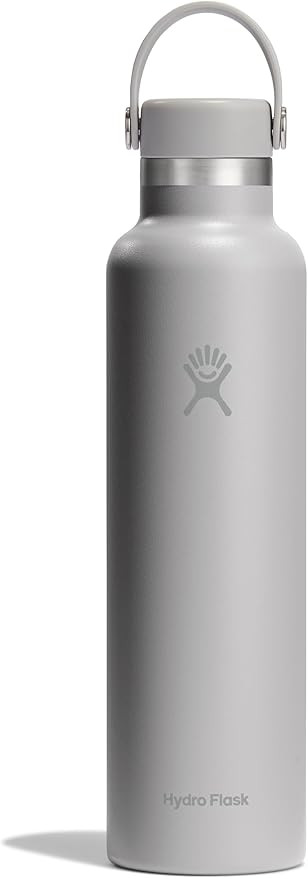 Hydro Flask Water Bottle - Insulated Stainless Steel - Non Spill, Leakproof in 24 Oz Indigo Blue | Amazon (US)