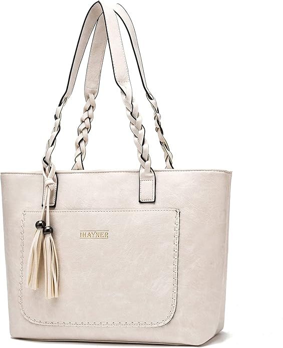 Women Tote Bags Retro Shoulder Bag Purse Satchel Hobo Purse Zippred Waterproof Travel Handbags wi... | Amazon (US)