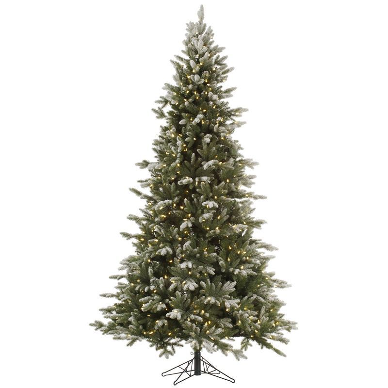 Vickerman Frosted Balsam Fir Artificial Christmas Tree | Target