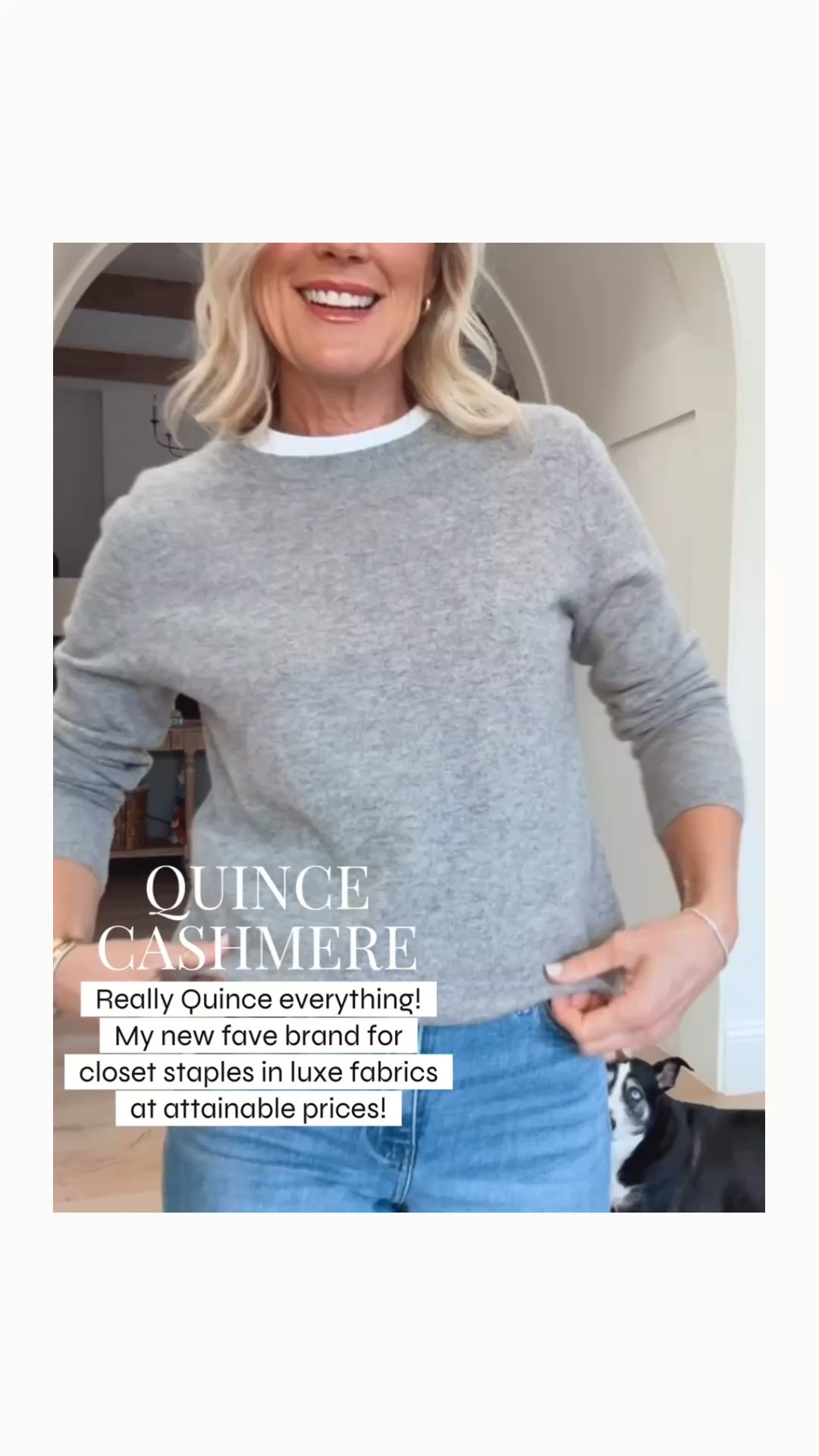 Fave find of 2025…all things quince!

#LTKOver40 #LTKootd