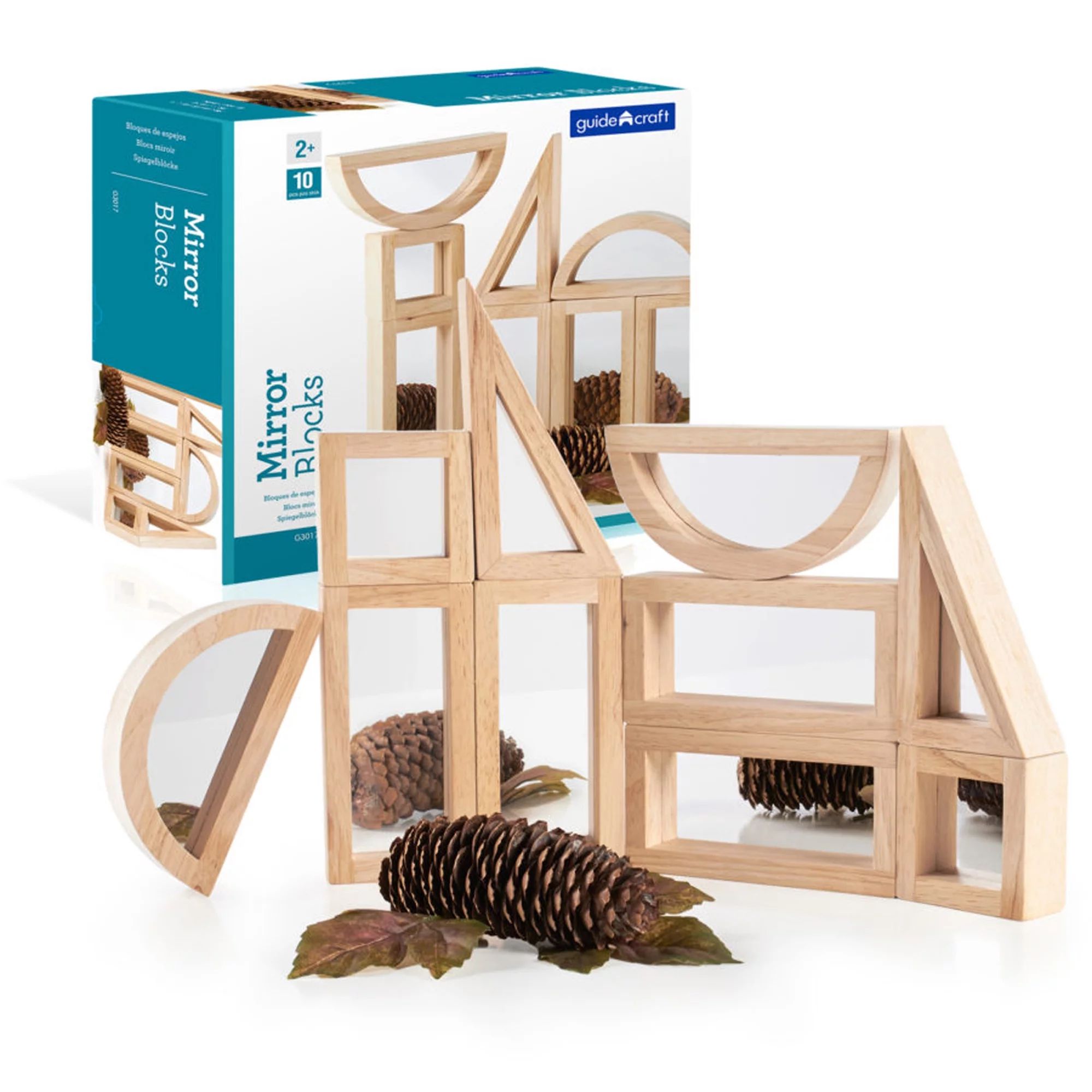 Guidecraft Mirror Blocks, 10 Per Pack | Walmart (US)